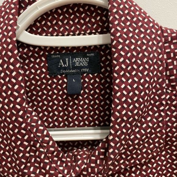 Armani Jeans Long Sleeve Shirt - Picture 2 of 3